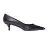 Stuart Weitzman Stuart Kitten Pump In Black