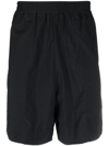 Studio Nicholson Elio Elasticated Waistband Shorts In Black