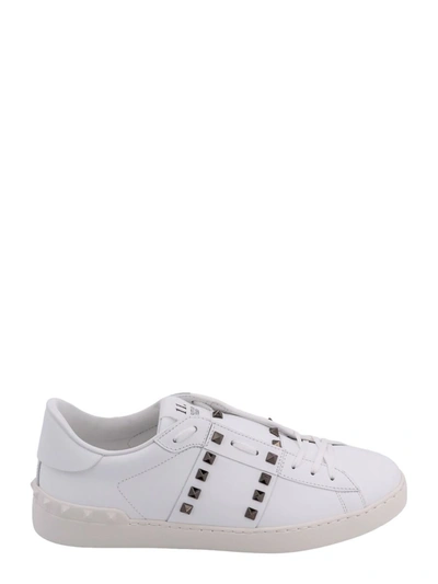 Valentino Garavani 白色  系列 Rockstud Untitled 运动鞋 In White