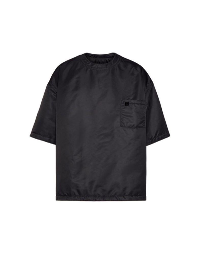 Valentino Stud Detail T-shirt In Nero