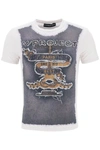 Y/project Contrasting-detail Short-sleeve T-shirt In Multicolor