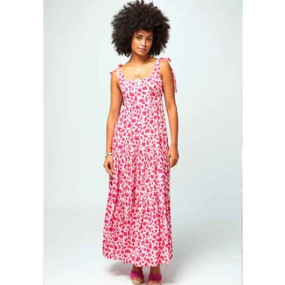 Aspiga Tabitha Maxi Dress Pink Cheetah