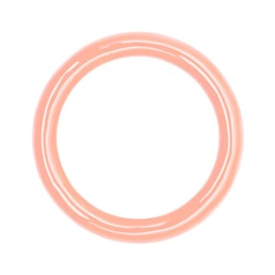 Lulu Copenhagen Burnt Coral Color Ring In Pink