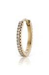 Maria Tash Diamond Eternity Hoop Earring In Yellow Gold