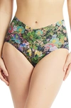 Hanky Panky Floral Retro Lace Vikini In Vocies On The Veranda