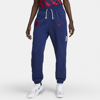 Nike Navy Usmnt Standard Issue Performance Pants In Blue