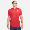 Nike Red Usmnt Victory Performance Polo In Red