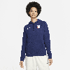 Nike Navy Usmnt Essential Raglan Pullover Hoodie In Blue