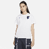 Nike White Usmnt Travel T-shirt In White