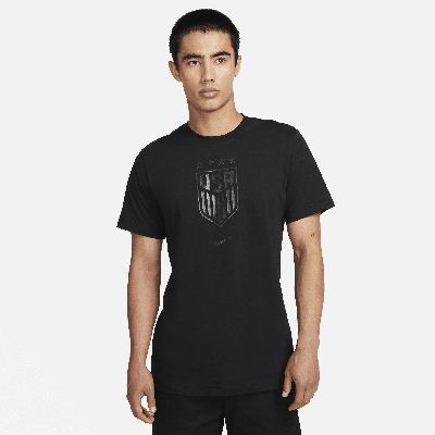 Nike Men's U.s. (4-star) Soccer T-shirt In Black