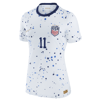Nike Sophia Smith Uswnt 2023 Stadium Home  Women's Dri-fit Soccer Jersey In White