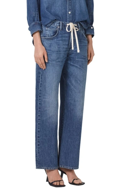 CITIZENS OF HUMANITY BRYNN WIDE LEG ORGANIC COTTON TROUSER JEANS