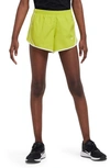 Nike Tempo Big Kids' (girls') Dri-fit Running Shorts In Green