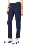 Liverpool Los Angeles Kelsey Knit Trouser Super Stretch Ponte In Cadet Blue