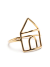 ALIITA 9KT YELLOW GOLD CASITA PURA RING