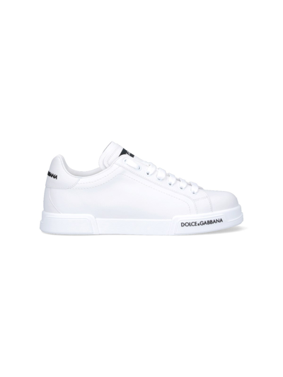 Dolce & Gabbana "portofino" Sneakers In White
