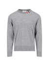 THOM BROWNE TRICOLOR DETAIL SWEATER