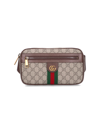 Gucci Ophidia Gg Belt Bag In Brown