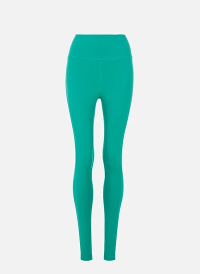 Girlfriend Collective Compressive High Waisted Legging In Green
