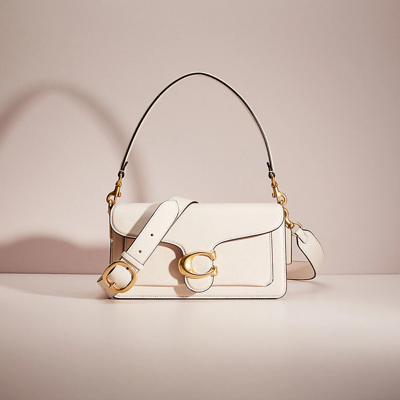 Coach Restored Tabby Shoulder Bag 26 In Brass/chalk