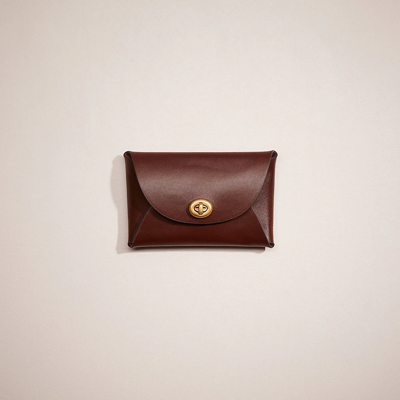 Coach Remade Medium Pouch In Brown