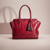 Coach Restored Legacy Candace Medium Carryall In Brass/deep Port