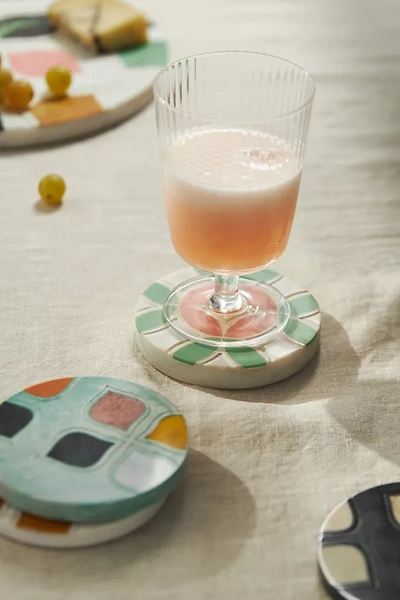 Anthropologie Peyton Coaster By  In Assorted Size Bottle Ope