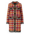 DSQUARED2 DSQUARED2 CHECK PATTERN TWEED COAT