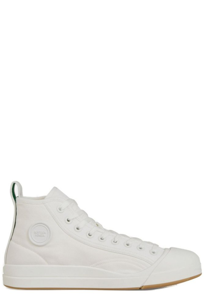 Bottega Veneta Vulcan High-top Sneakers In White
