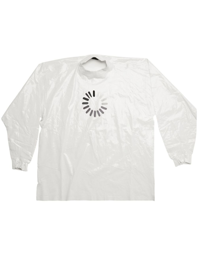 【BALENCIAGA】LOADING ERROR MISPLACED NECKLINE 長袖Tシャツ Balenciaga Men's Loading Error Misplaced Neckline Long