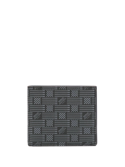 Moreau Monogram-print Leather Wallet In Black