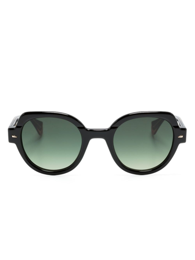 Gigi Studios Magguie Oversize-frame Sunglasses In Black