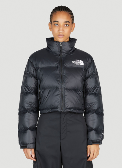 The North Face Black Short Nuptse Down Jacket