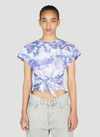 Isabel Marant Étoile Zodya Tie-dye T-shirt In Purple