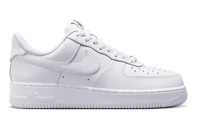 Pre-owned Nike Air Force 1 Low '07 Flyease Triple White (women's) In White/white/white