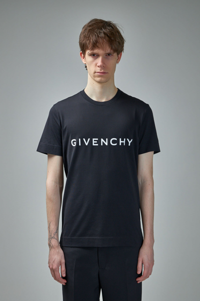 Givenchy Archetype 垮肩t恤 In Black