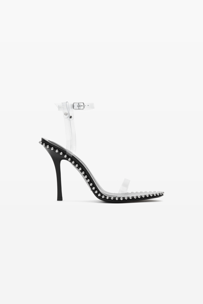 Alexander Wang Nova 105 Strappy Sandal In Pvc In Black