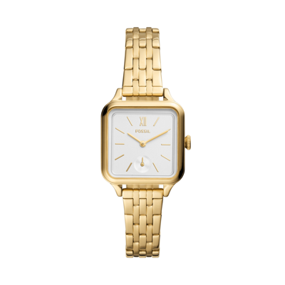 Fossil Women's Colleen Three-hand, Gold-tone Stainless Steel Watch
