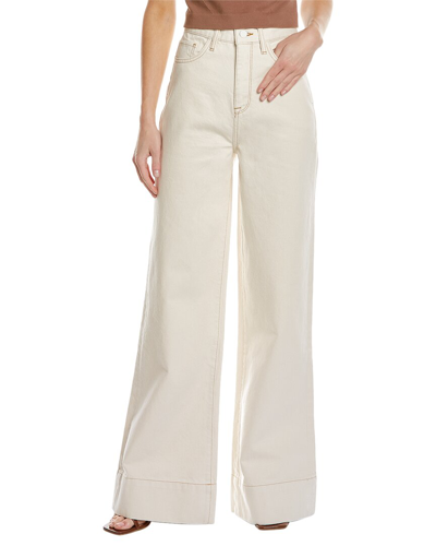 Triarchy Straight Leg High Rise Jeans In White