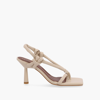 Alohas Sheila Cream Leather Sandals In White
