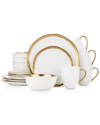 Stone Lain Florian 16pc Porcelain Dinnerware Set
