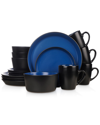 Stone Lain Albie 16pc Stoneware Dinnerware Set