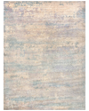 Exquisite Rugs Reflections Hand-loomed Bamboo Silk-blend Rug In Beige