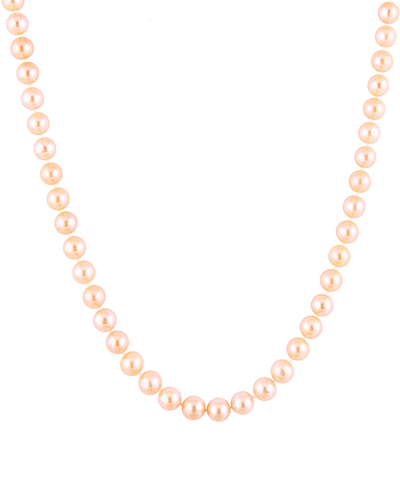 Splendid Pearls 14k 6-6.5mm Pearl Necklace