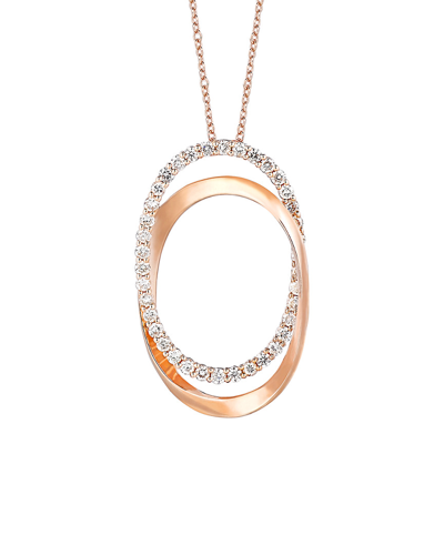 Le Vian 14k Rose Gold 0.65 Ct. Tw. Diamond Necklace