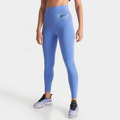 Nike Women's Sportswear Swoosh Life Leggings In Polar Ice