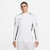 Nike Men's Dri-fit Academy Soccer Drill Top In White/black/black