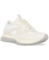 Steve Madden Women's Campo Retro Lace-up Jogger Sneakers In White/grey Multi