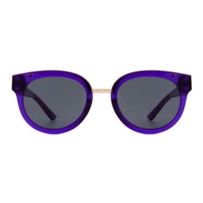 A. Kjærbede Jolie Sunglasses In Purple Transparent
