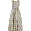LILAC ROSE EMILY AND FIN ROBERTA DRESS IN LILAC SUNSHINE PLAID